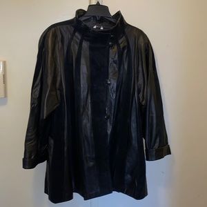 Peruzzi Italian Leather Coat
